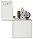 Zippo White Matte with Zippo Logo (214ZL-000021)