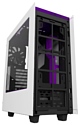 NZXT S340 White/purple