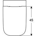 Geberit Smyle Square Rimfree 500.685.01.1