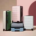 Ninetygo Rhine Luggage 20" (белый/коричневый)