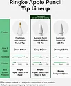 Ringke HB Tips для Apple Pencil набор (3 шт.)
