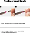 Ringke HB Tips для Apple Pencil набор (3 шт.)