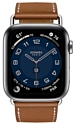 Apple Watch Herms Series 6 GPS + Cellular 44mm Stainless Steel Case with Attelage Single Tour
