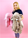 Pastila Слон 60 см (розовый)