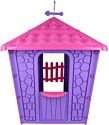 Pilsan Stone House с забором 06443 (фиолетовый)