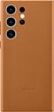 Samsung Leather Case S23 Ultra (песочно-бежевый)