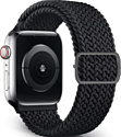 Rumi Wick из плетеного нейлона для Apple Watch 42/44/45mm (черный)