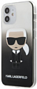 CG Mobile Karl Lagerfeld для Apple iPhone 12 mini KLHCP12STRDFKBK