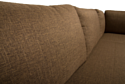Divan Мансберг Textile (правый, коричневый/бежевый)