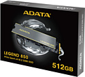 A-Data Legend 850 512GB ALEG-850-512GCS