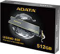 ADATA Legend 850 512GB ALEG-850-512GCS