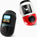 70mai Dash Cam Omni 128GB + GPS-модуль UP04 (красный/белый)