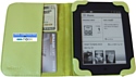 iPearl mCover Leather Case for Barnes & Noble Touch 6-inch Green