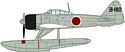 Hasegawa Истребитель Nakajima A6M2-N Fighter