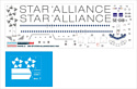 Eastern Express Авиалайнер MD-87 Star Alliance SAS EE144110-3