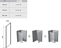 Ravak Pivot PPS 80 (серебристый/прозрачное) Ravak Pivot PPS 80 (серебристый/прозрачное)