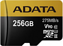 ADATA microSDXC UHS-II 256GB + адаптер [AUSDX256GUII3CL10-CA1]