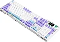 Ajazz AK35I V4 violet/white/blue, Ajazz Avocado