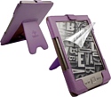 Tuff-Luv Kindle 4 Sleek Jacket Lavender + Spark Light (G1_49+D1_29)