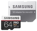 Samsung microSDXC PRO Plus 100MB/s 64GB + SD adapter