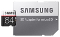 Samsung microSDXC PRO Plus 100MB/s 64GB + SD adapter