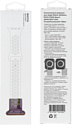 Evolution AW44-SP01 для Apple Watch 42/44 мм (dark purple/fluo yellow)