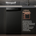 Weissgauff DW 4539 Inverter Touch AutoOpen Black