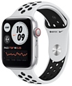 Apple Watch SE GPS + Cellular 44mm Aluminum Case with Nike Sport Band