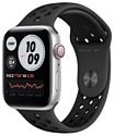 Apple Watch SE GPS + Cellular 44mm Aluminum Case with Nike Sport Band