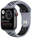 Apple Watch SE GPS + Cellular 44mm Aluminum Case with Nike Sport Band