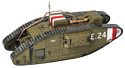 Умная Бумага Британский танк Марк 5 (темно-зеленый)