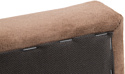 Askona Sonata 140x200 (ортопедическая решетка, коричневый)