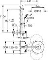 Grohe Euphoria SmartControl System 310 Duo 26507000