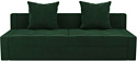 Лига диванов Мартин 102804 (велюр, зеленый)