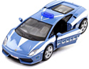 Bburago Lamborghini Gallardo LP 560-4 18-43025 (синий, полиция)