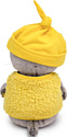 BUDI BASA Collection Басик Baby в шапочке и меховом жилете BB-107 (20 см)