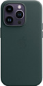 Apple MagSafe Leather Case для iPhone 14 Pro (зеленый лес)