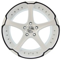 Sakura Wheels R519 8x18/5x108 D73.1 ET42 Белый с черным