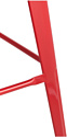 Stool Group TOLIX WOOD со спинкой барный (красный) глянцевый
