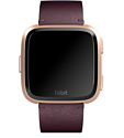 Fitbit кожаный для Fitbit Versa (S, plum)