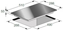 Fulgor Milano CH 302 ID TC BK Fulgor Milano CH 302 ID TC BK