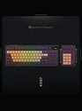 Дарк Проджект KD87A+Numpad g3ms Aquamarine, black