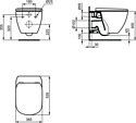 Ideal Standard Tesi AquaBlade T007901+T352801