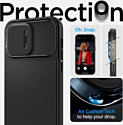 Spigen Optik Armor (MagFit) для iPhone 14 Pro Max ACS04848 (черный)