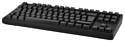 WASD Keyboards V2 88-Key ISO Custom Mechanical Keyboard Cherry MX Clear black USB