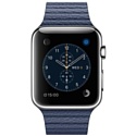 Apple Watch 42mm Stainless Steel with Midnight Blue Loop (MLFC2)