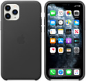 Apple Leather Case для iPhone 11 Pro Max (черный)