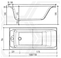 Eurolux Qwatry 150x70