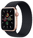 Apple Watch SE GPS + Cellular 44mm Aluminum Case with Braided Solo Loop