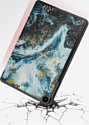 JFK Smart Case для Huawei MatePad SE 10.4 (синий мрамор)